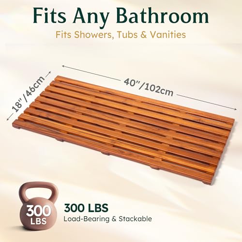RealGulf 40"x18" Extra Large Teak view 2
