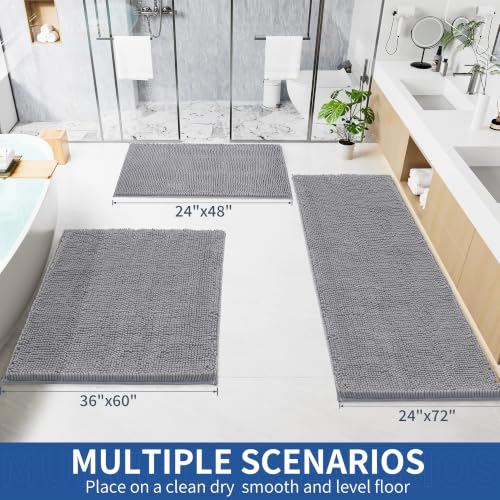 Naturei Bathroom Rugs 72x48 Extra view 2