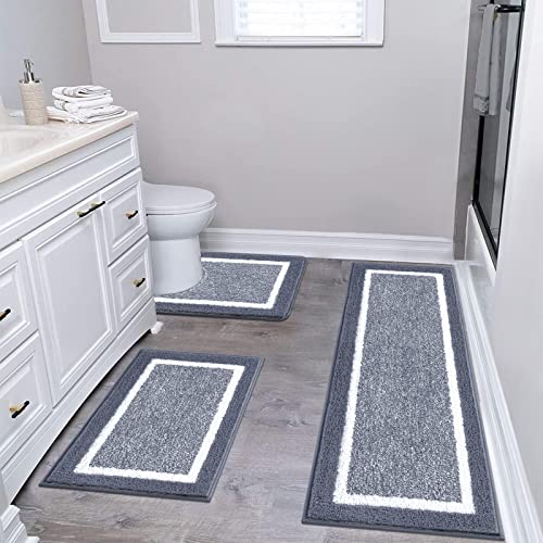 Pauwer Bathroom Rugs Set 3