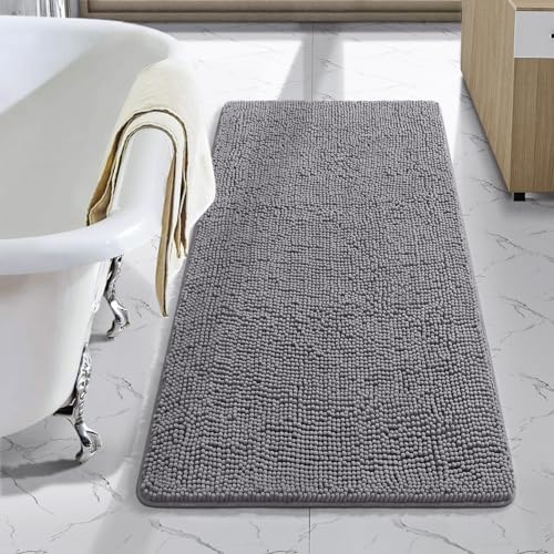 LOCHAS Luxury Bathroom Rug Shaggy