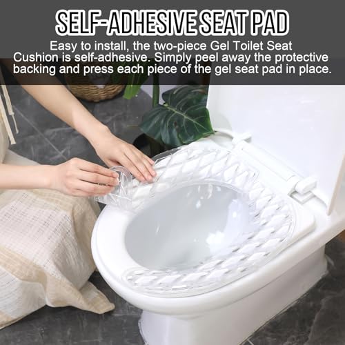 Yoande Gel Toilet Seat Cushion view 2