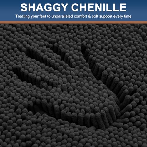 Smiry Luxury Chenille Large Bath view 4