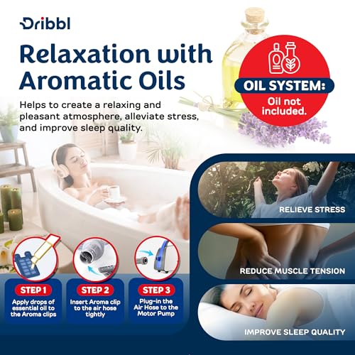 Dribbl Electric Bubble Massage Bathtub view 5