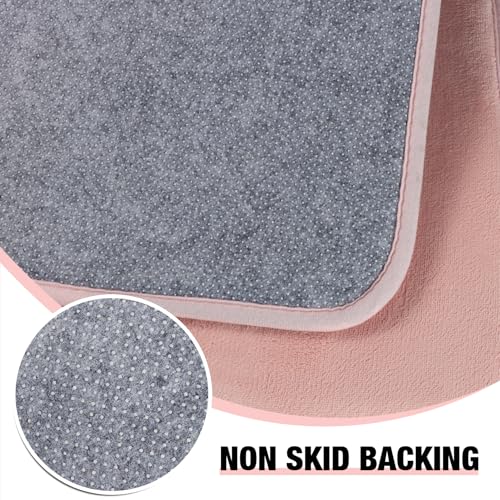 Pink Memory Foam Bath Mat view 5