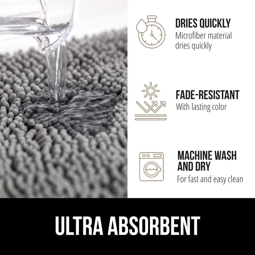 Gorilla Grip rug color options