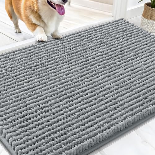 OLANLY Dog Door Mat for