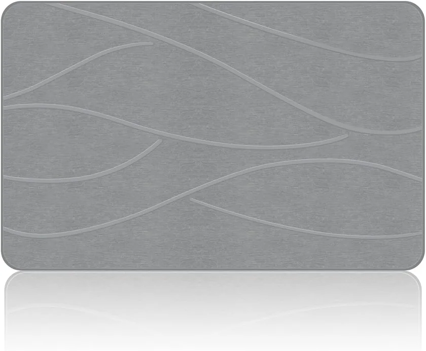 Veeloim Stone Bath Mat Diatomaceous