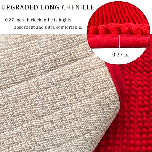 Eanpet Chenille Bath Mat Microfiber view 5