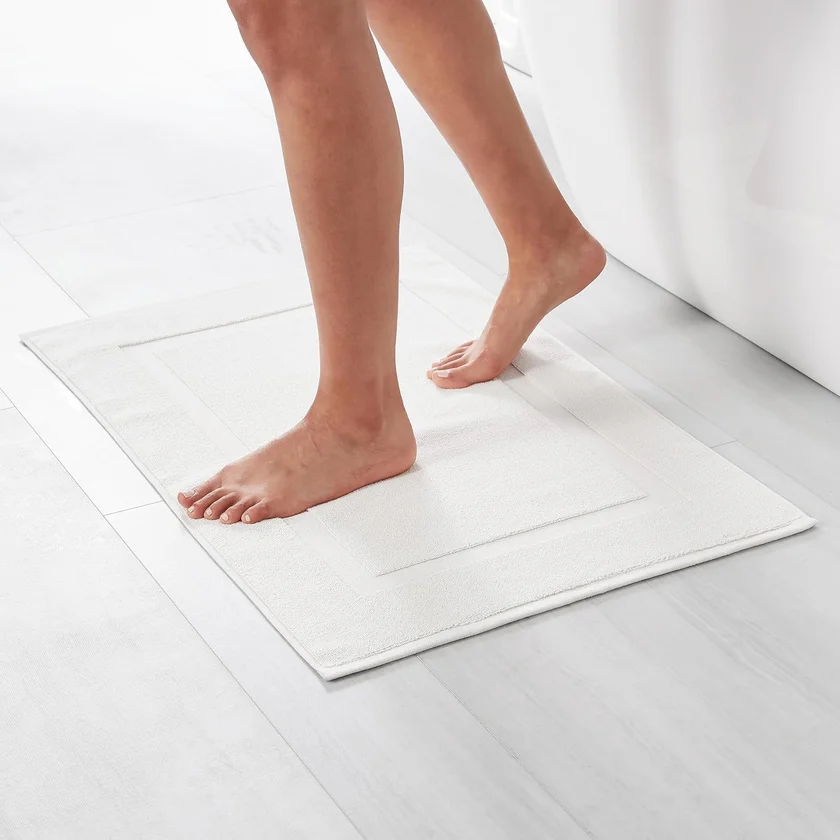 Amazon Basics Non-Slip Cotton Bath view 2
