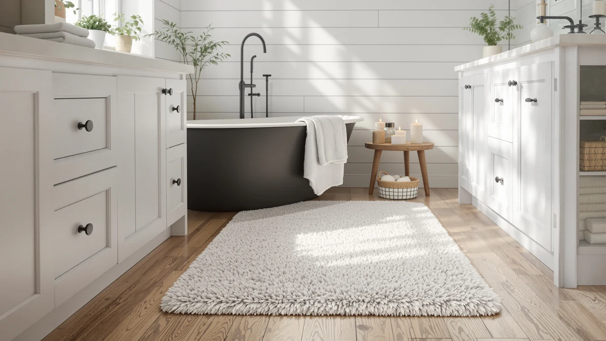 Bath Rug vs Matt comparison