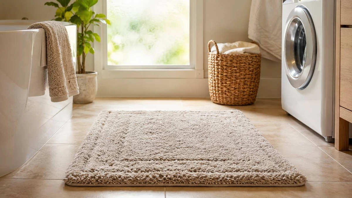 Best Bath Rug Material for Frequent Washing Durability comparison