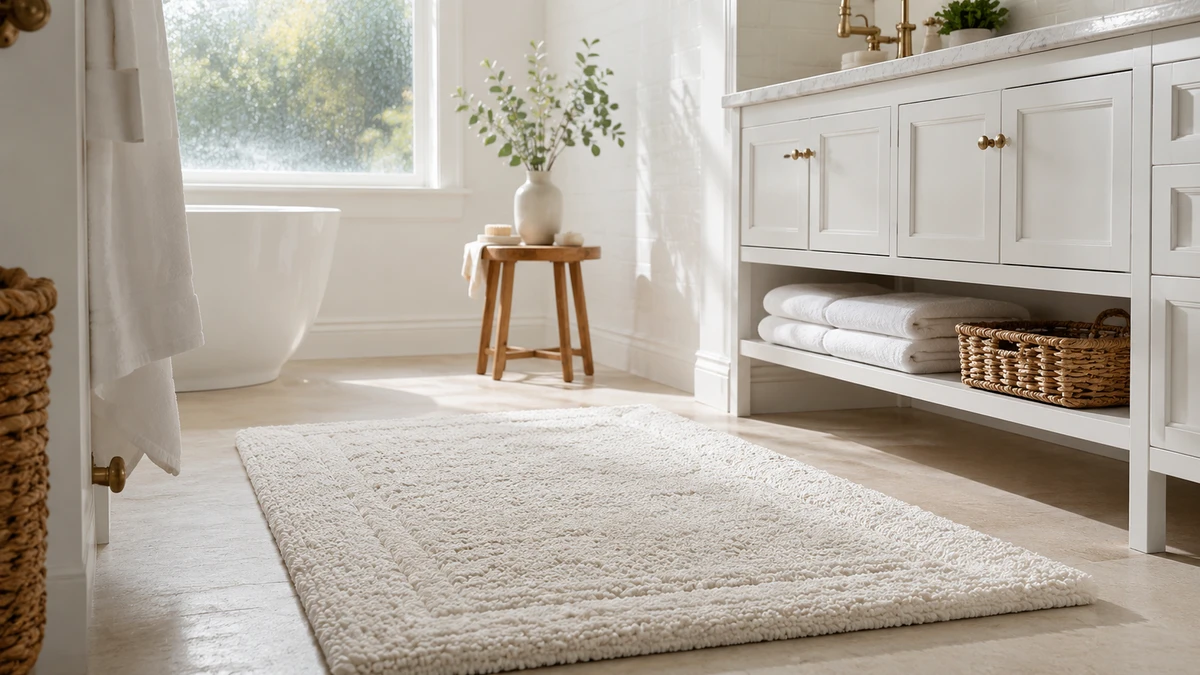 Best Bath Rugs for White Bathrooms comparison