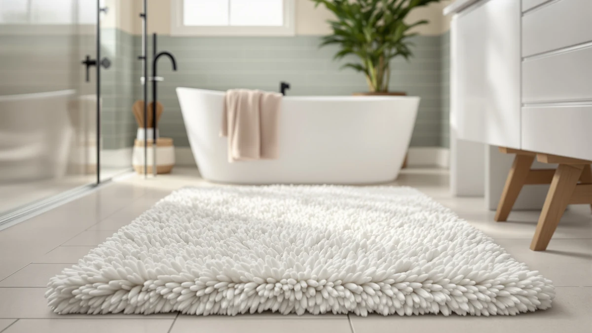 Disolla White Bathroom Rug Review comparison