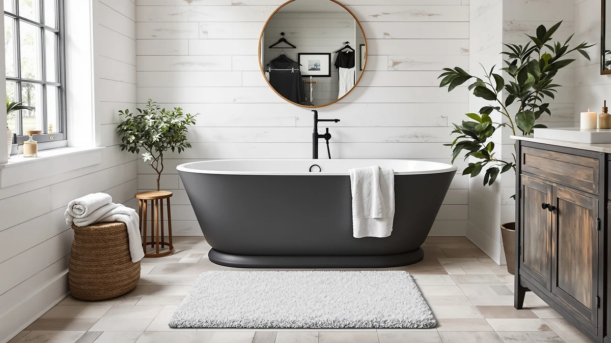 Montvoo Bath Mat Bathroom Review comparison