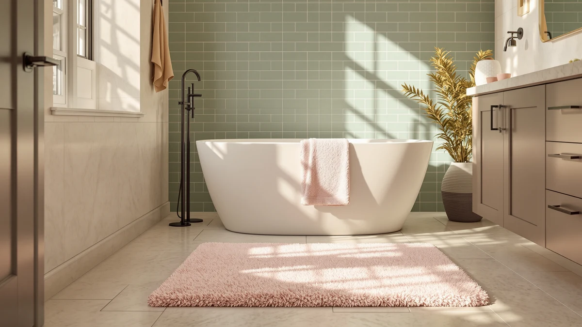 Pink Memory Foam Bath Review comparison